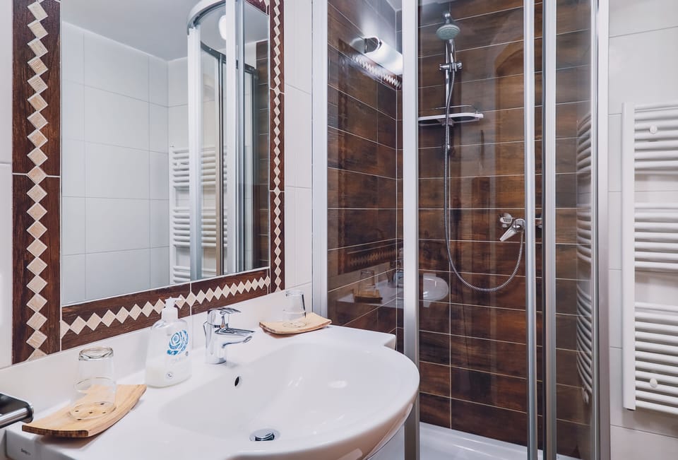 Family Room, Balcony | Bathroom | Towels, toilet paper