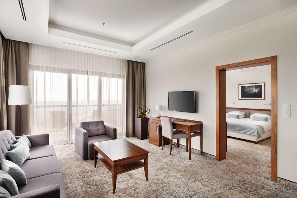 Suite (w Hotelu) | Minibar, in-room safe, desk, laptop workspace