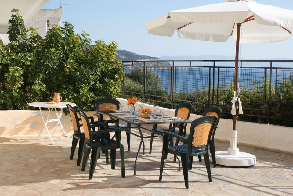Outdoor table on Terrace