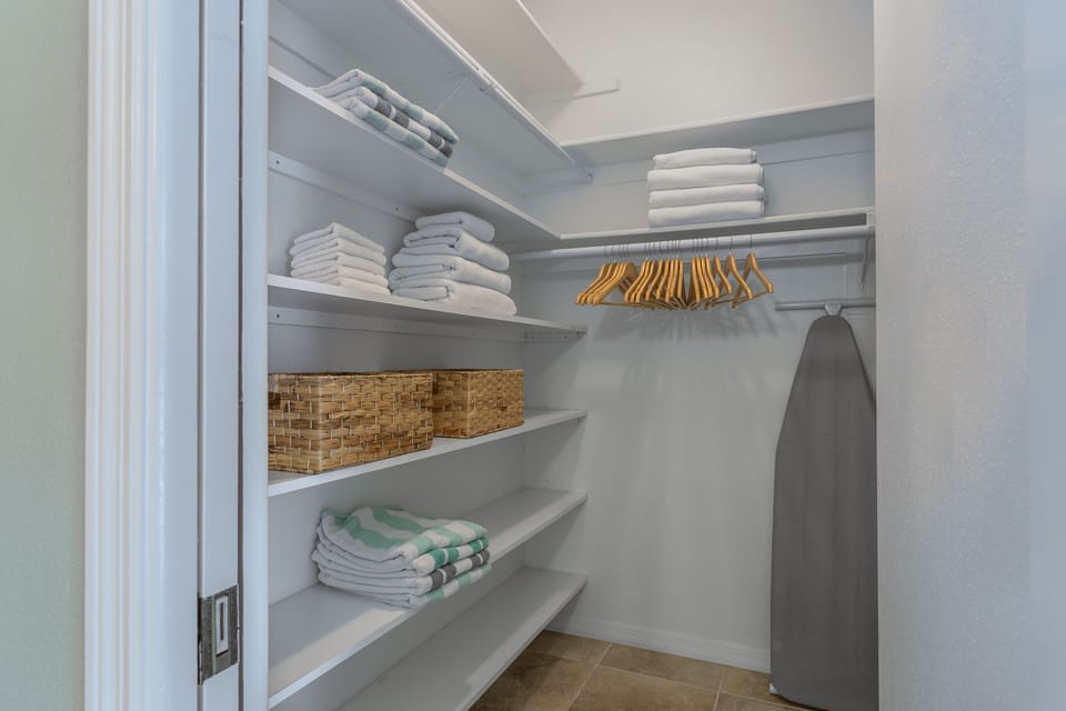 Closet in Master Bedroom