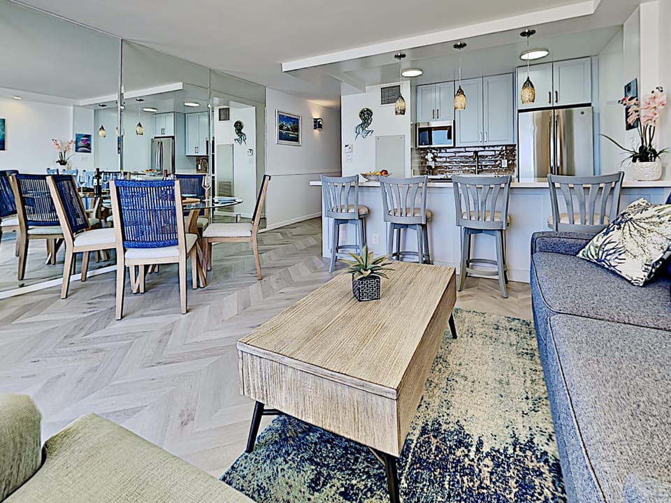 Cozy and comfortable living and dining space