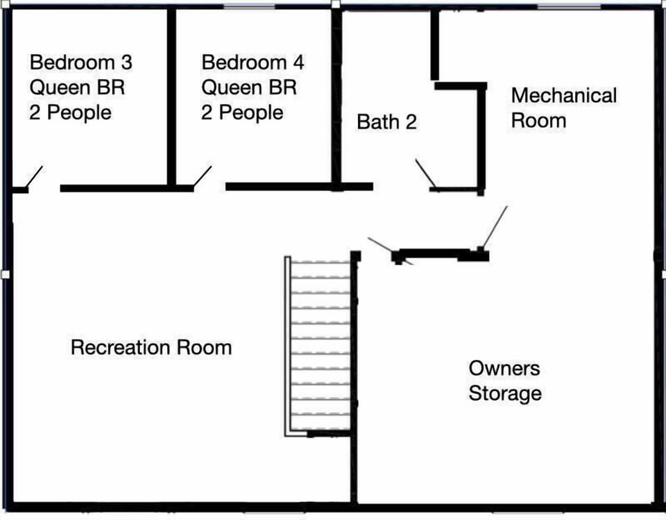 Lower Level Floor Plan