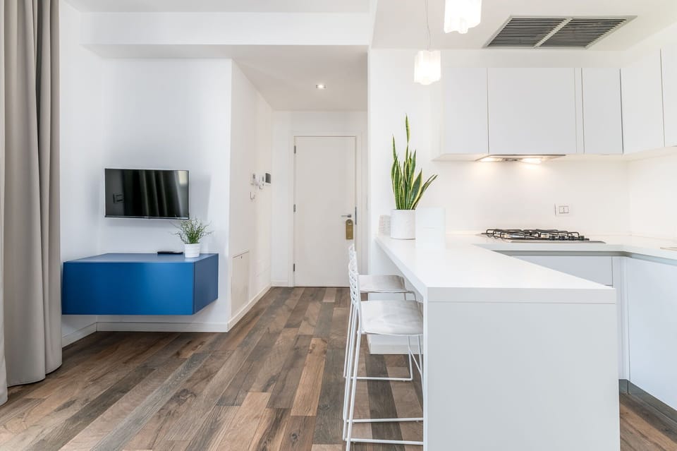 Standard Apartment | Living area | LED TV, pay movies