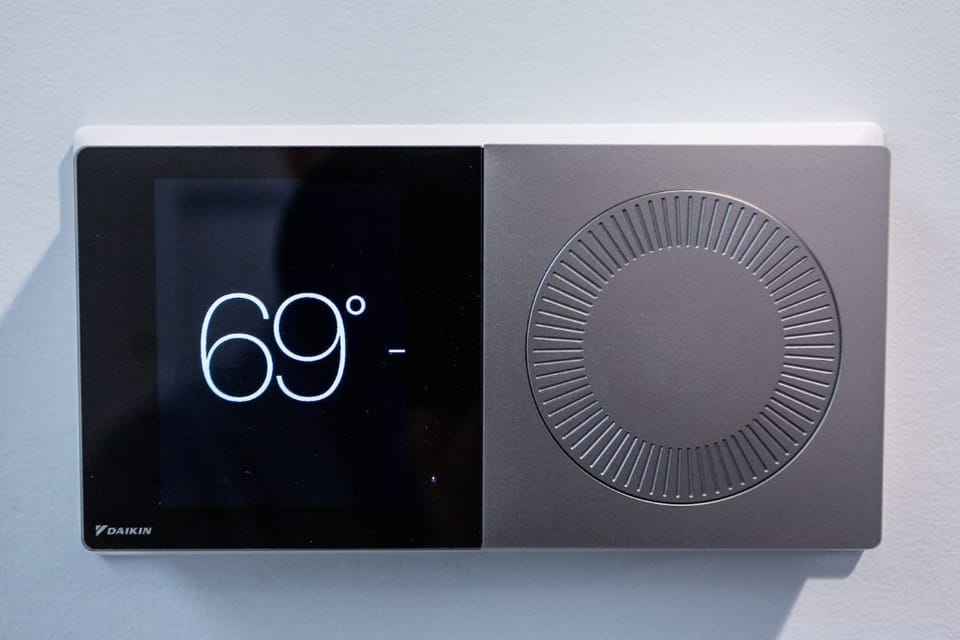 The apartment features climate control to keep you comfortable all year round