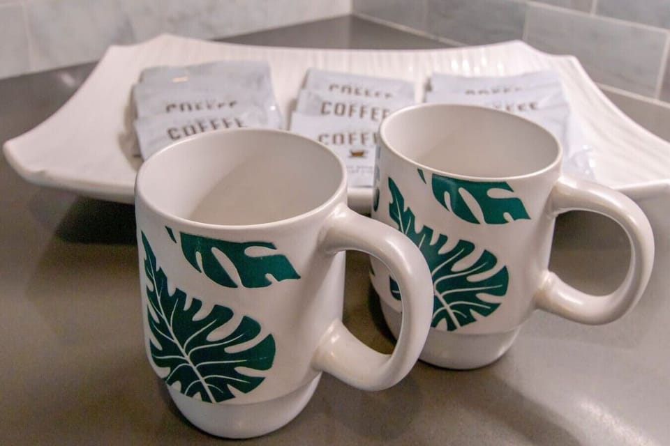 Coffee for two to kick off the day