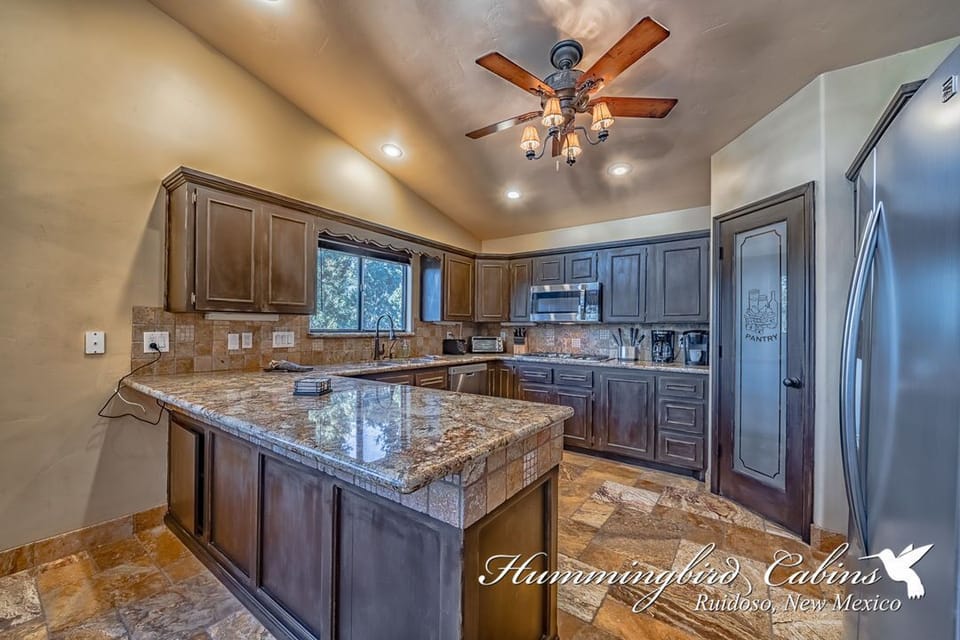 Beautiful kitchen with pantry.