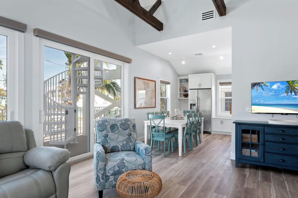 The Dining area is just off the living room
