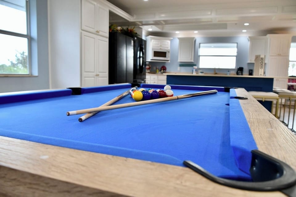 Host a family pool tournament!