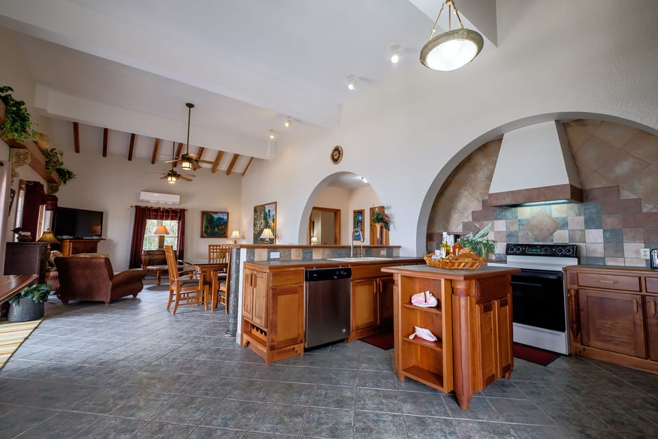 Living Room And Kitchen