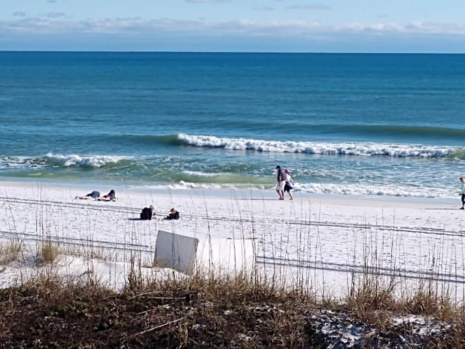 Our beach from Old Hwy. 98.