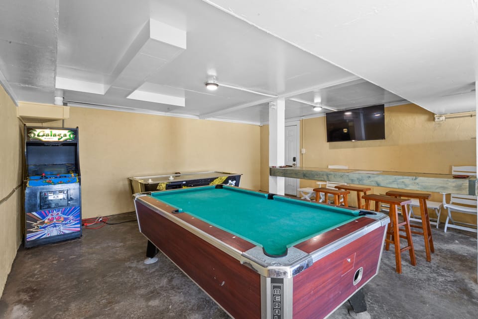 How about a game of pool after a fun day at the beach.