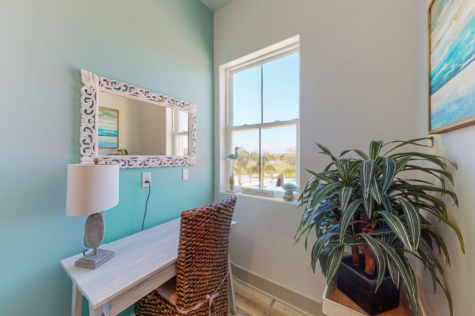 Desk in Alcove