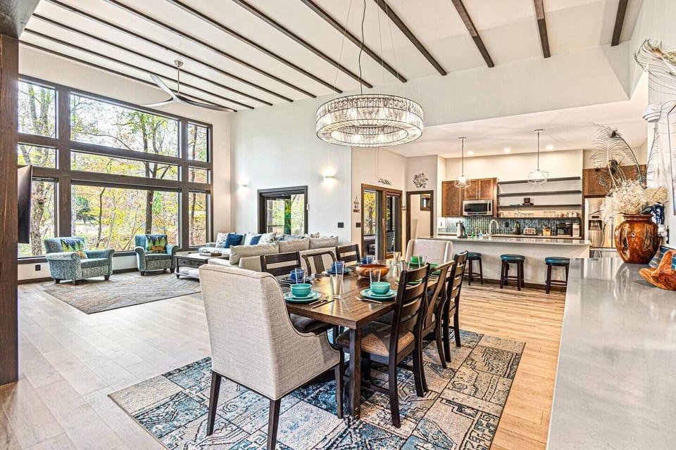 Open concept and modern with beautiful river view!