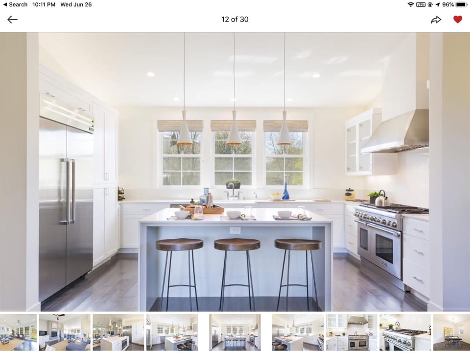 Gourmet kitchen with all Thermadore appliances