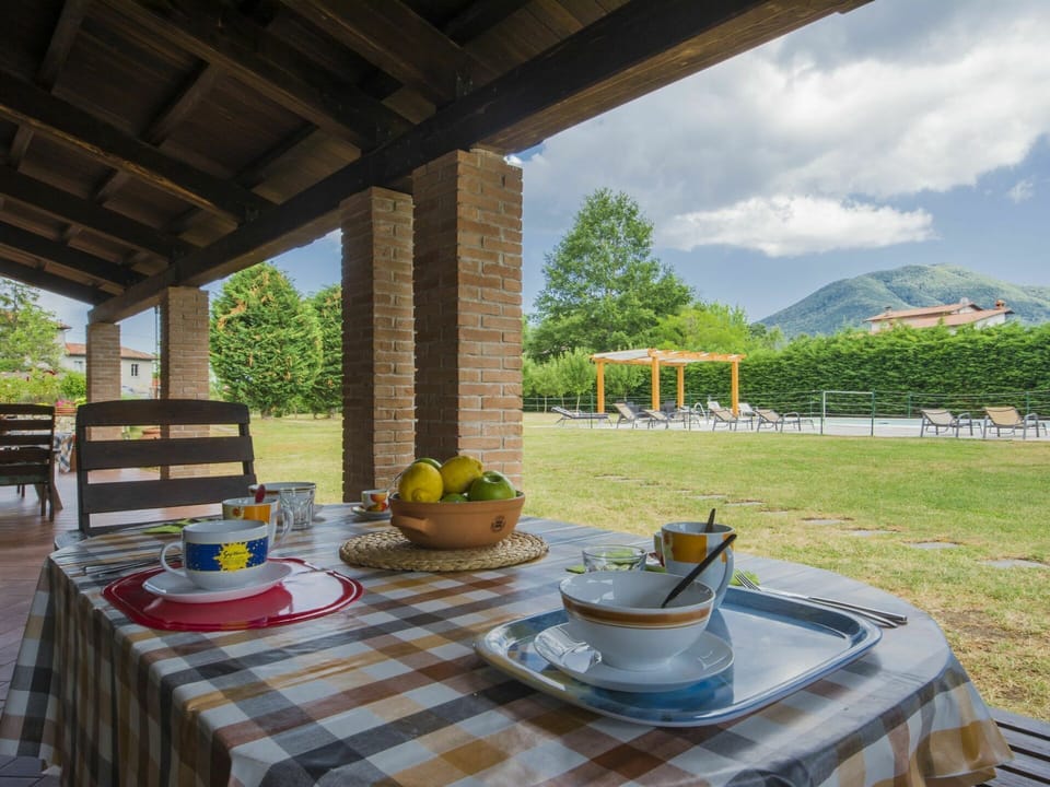 Table, Tableware, Food, Plant, Property, Furniture, Dishware, Sky, Cloud, Outdoor Furniture