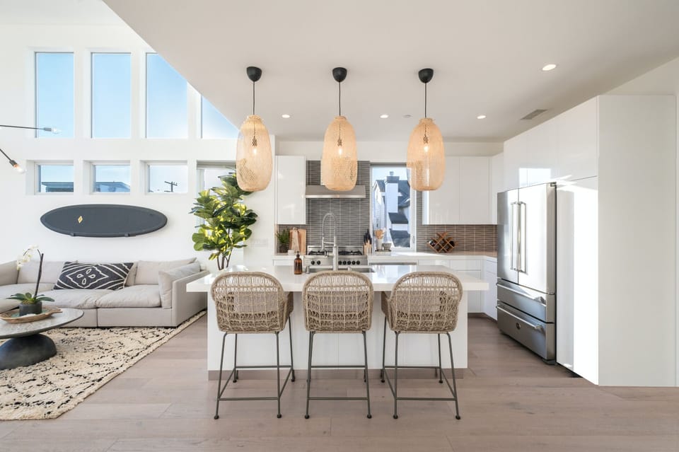 Open floor plan with LOTS of natural light