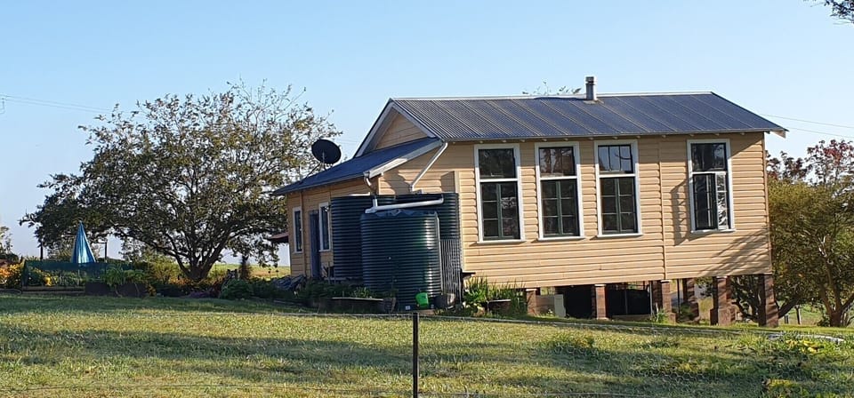 Original School House, water tanks