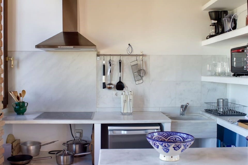 Cocina del Torreón con menaje