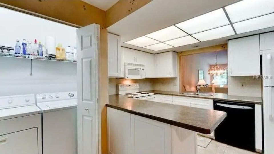 Kitchen and Laundry Room