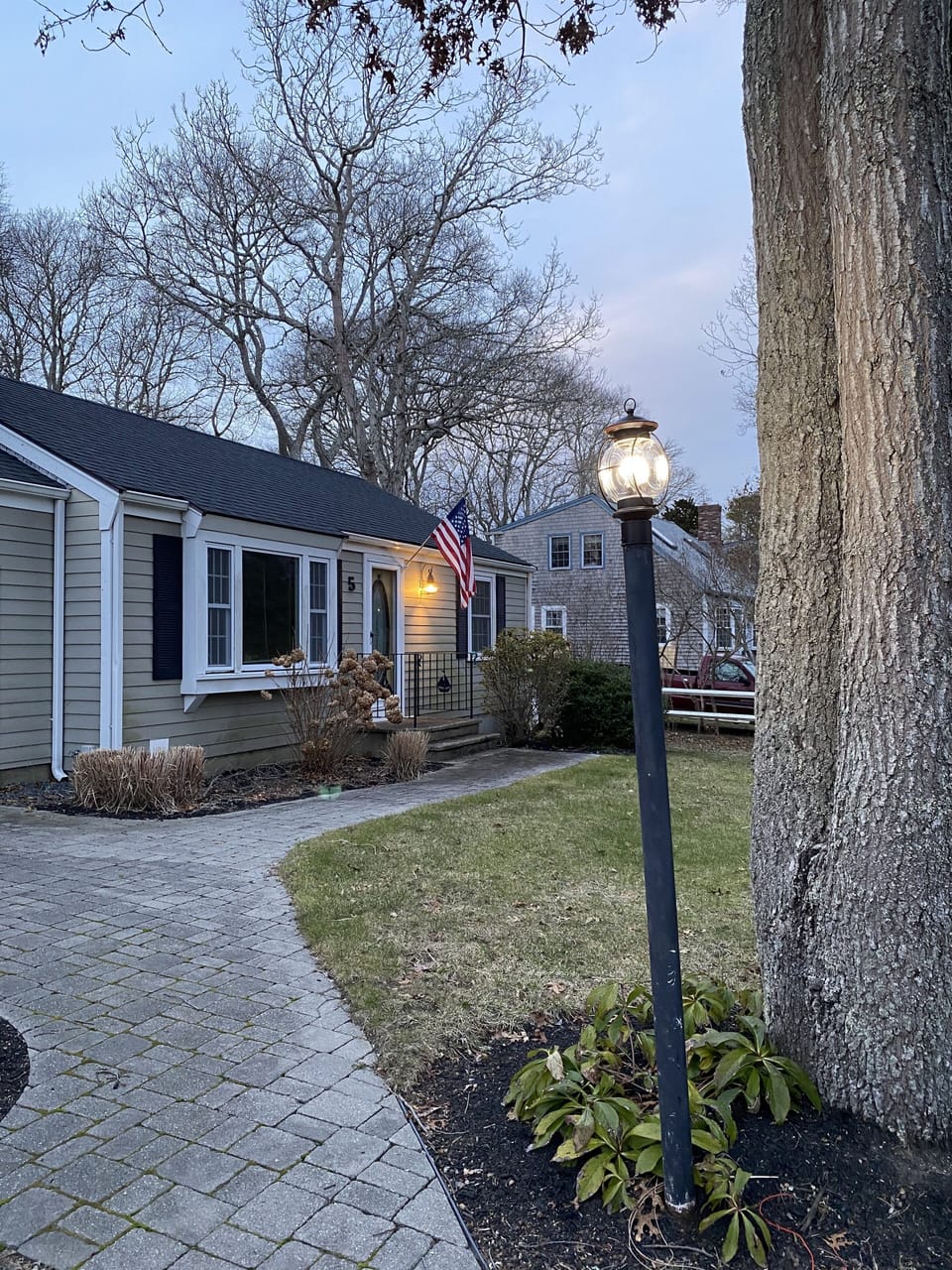 Front of the house