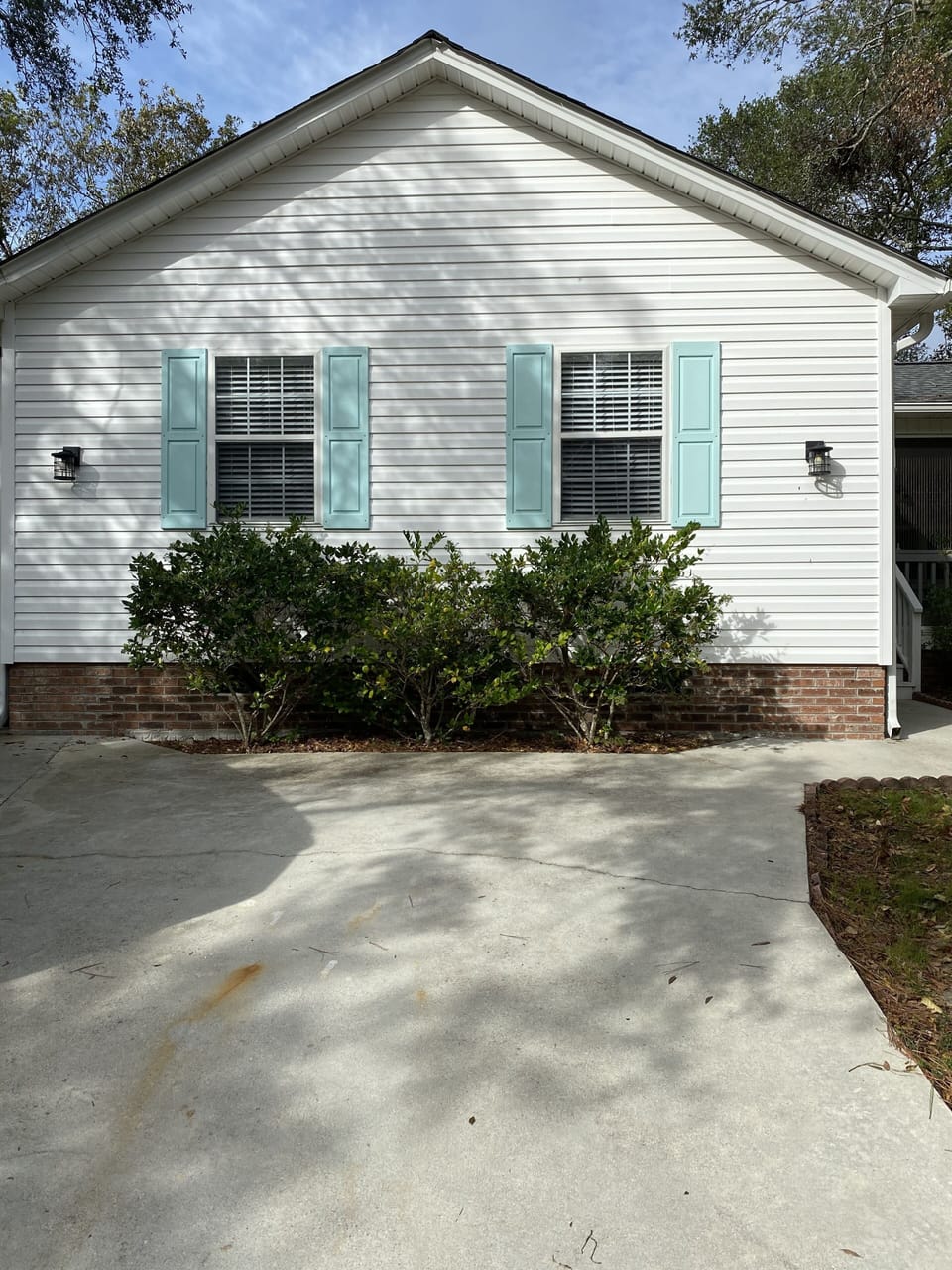 Front of the house