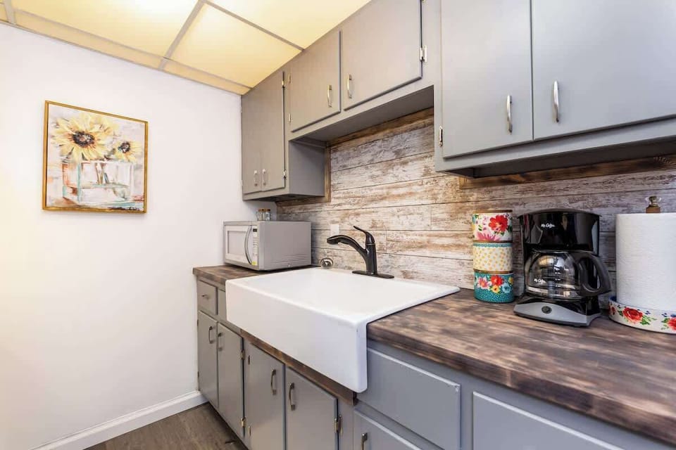 Kitchen fully equipped with all your main essentials
