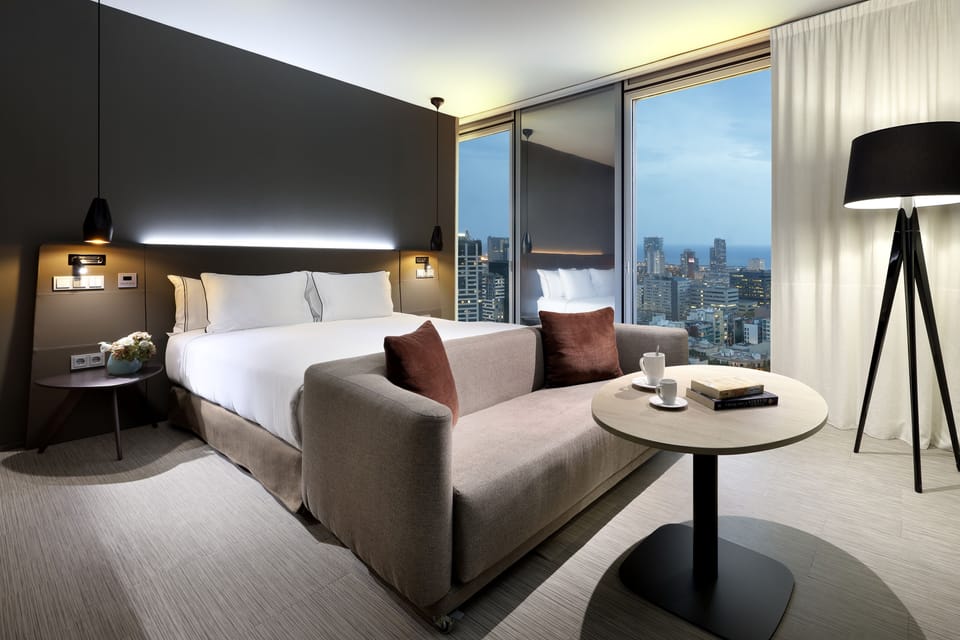 The Level, Suite, Sea View | 1 bedroom, premium bedding, down comforters, minibar
