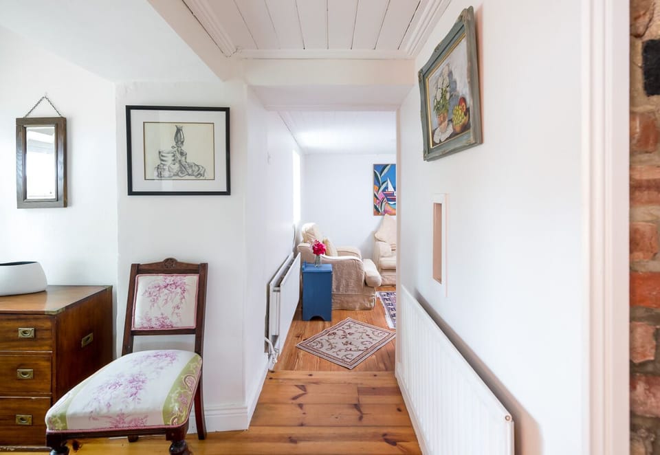 Entrance to TV room