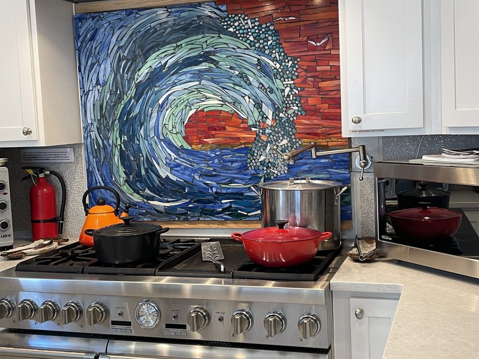 You will feel like a chef in our kitchen.