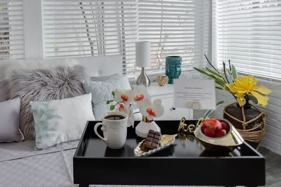 Cozy and roomy bedroom number 2 made for good sleep in mind!