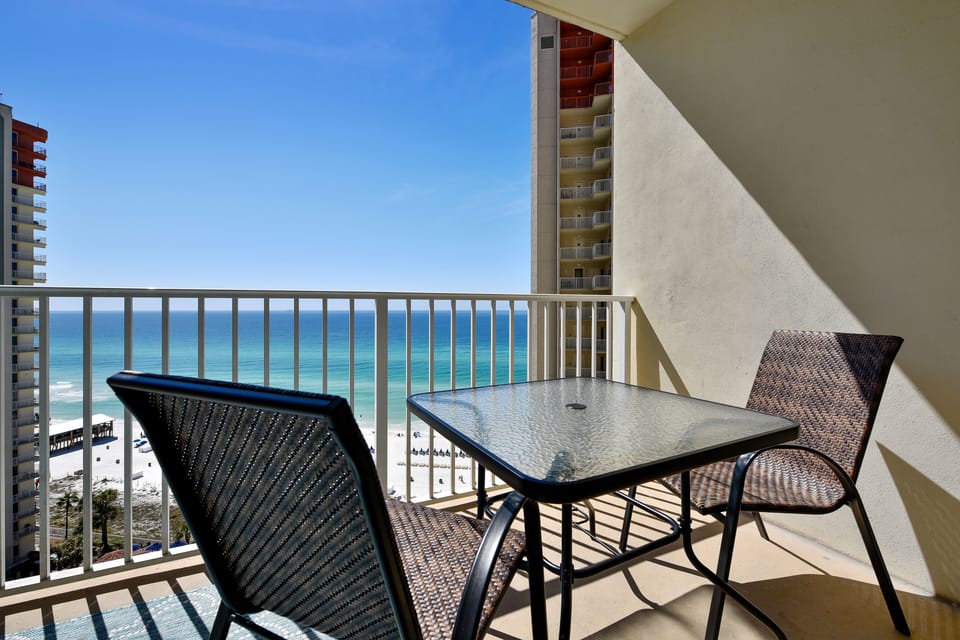Furnished Gulf Front Balcony