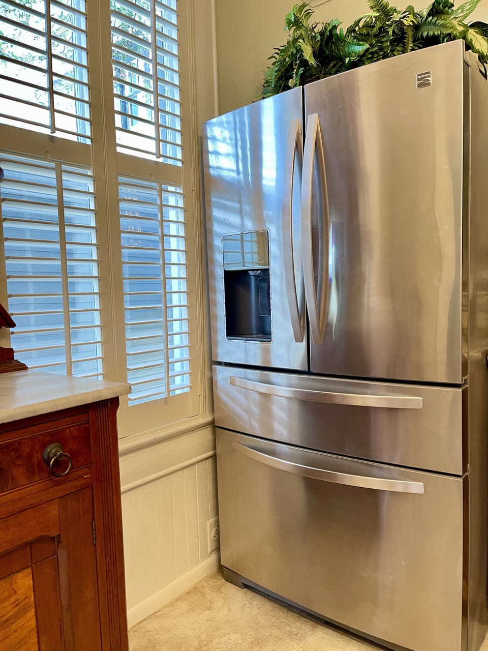 Full size fridge