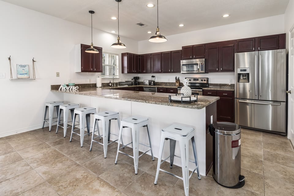 Huge kitchen and island
