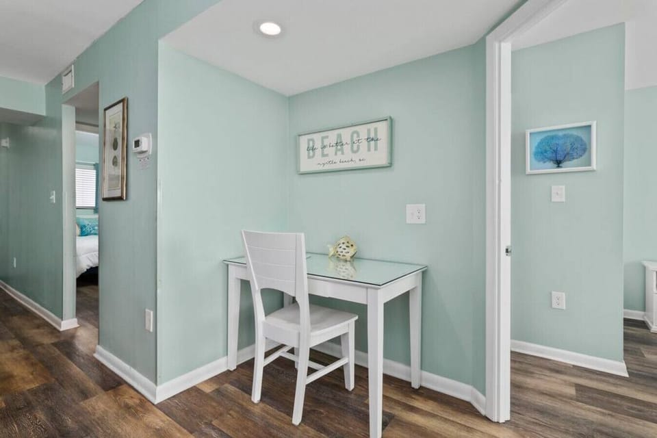 Desk area