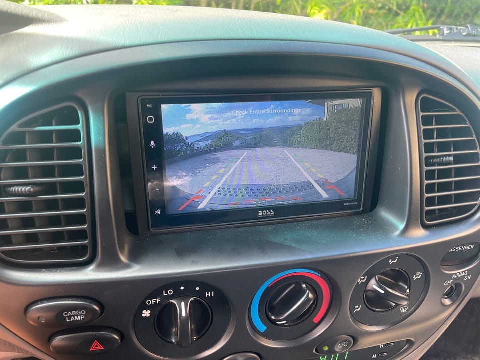 Backup camera.