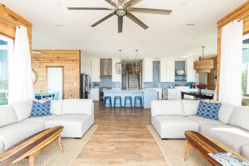 Oceanfront Living Room