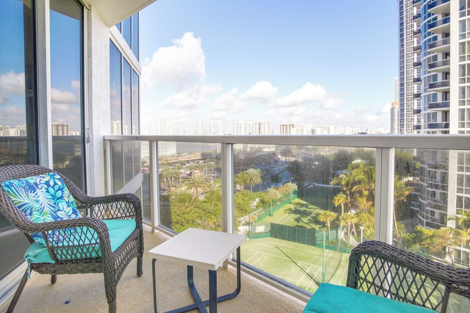 Private Balcony | Outdoor Seating | Elevator Access