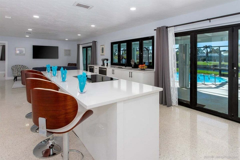 Large Center Island Great for Get Togethers