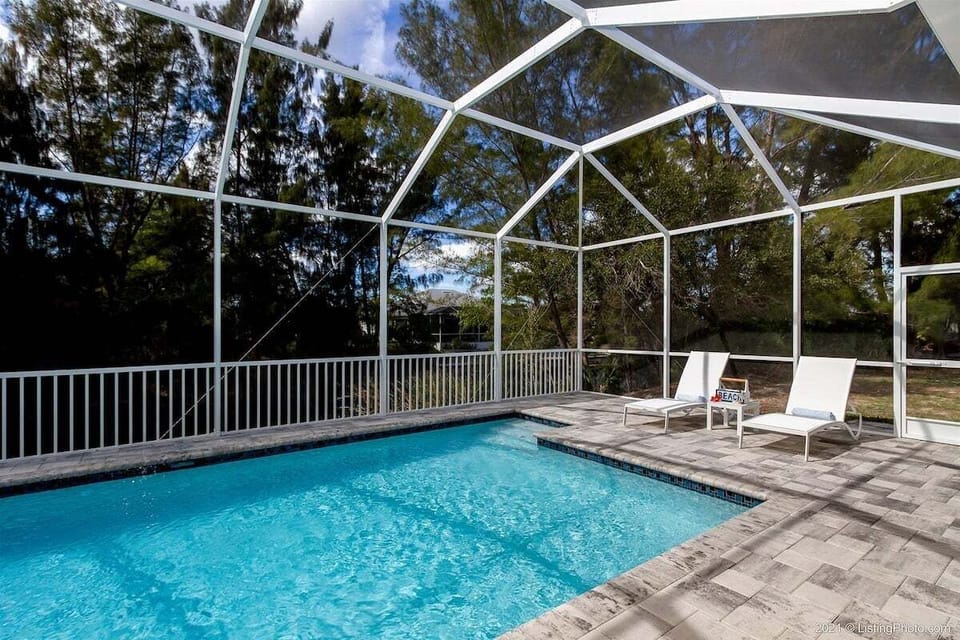 Electric Heated Swimming Pool
