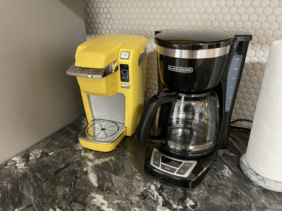Keurig coffee maker and regular drip