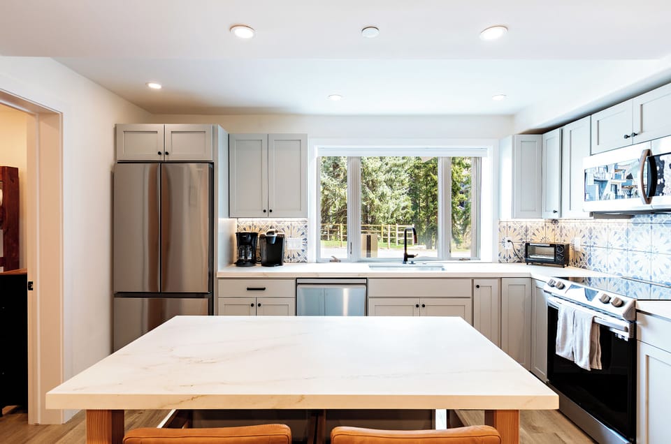 Kitchen and dining
