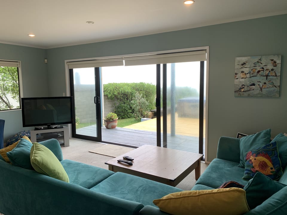 Living room leading out to the deck