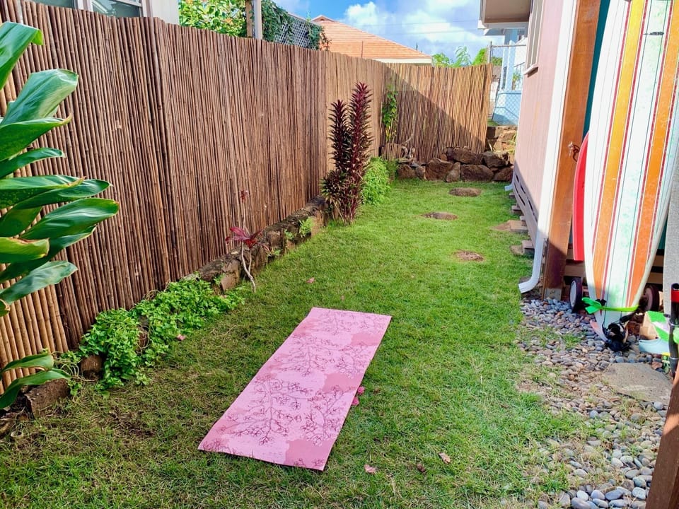Shared backyard
