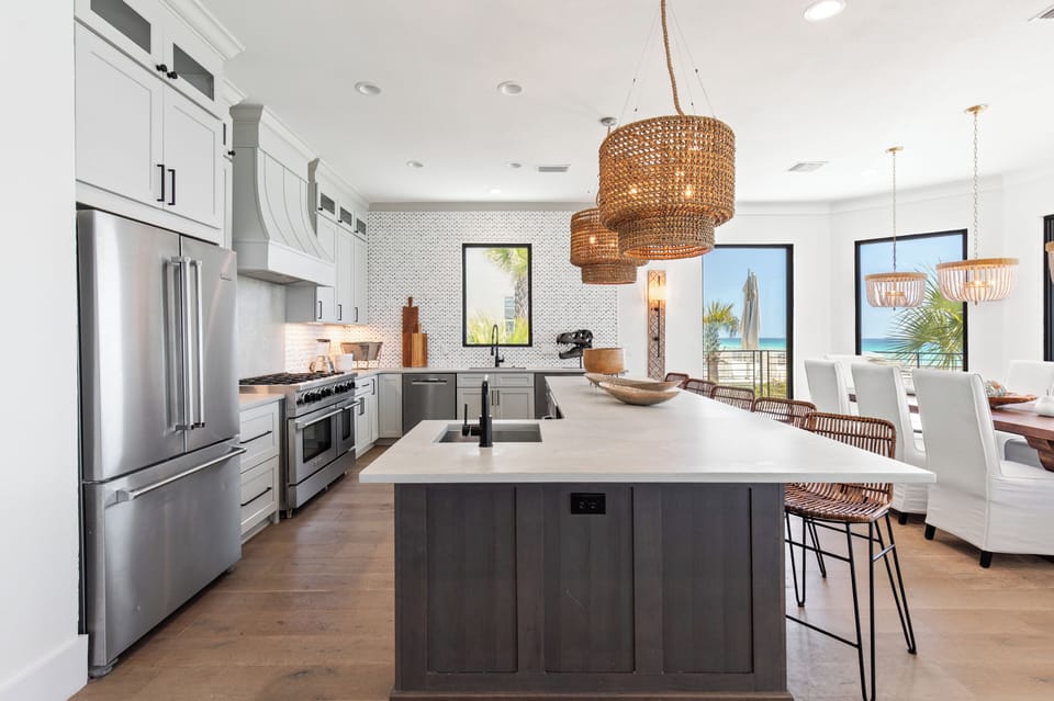 Spacious kitchen for the whole family to gather and enjoy.