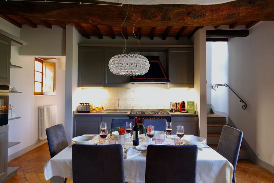 Serena al Casalone The Kitchen/Dining Room