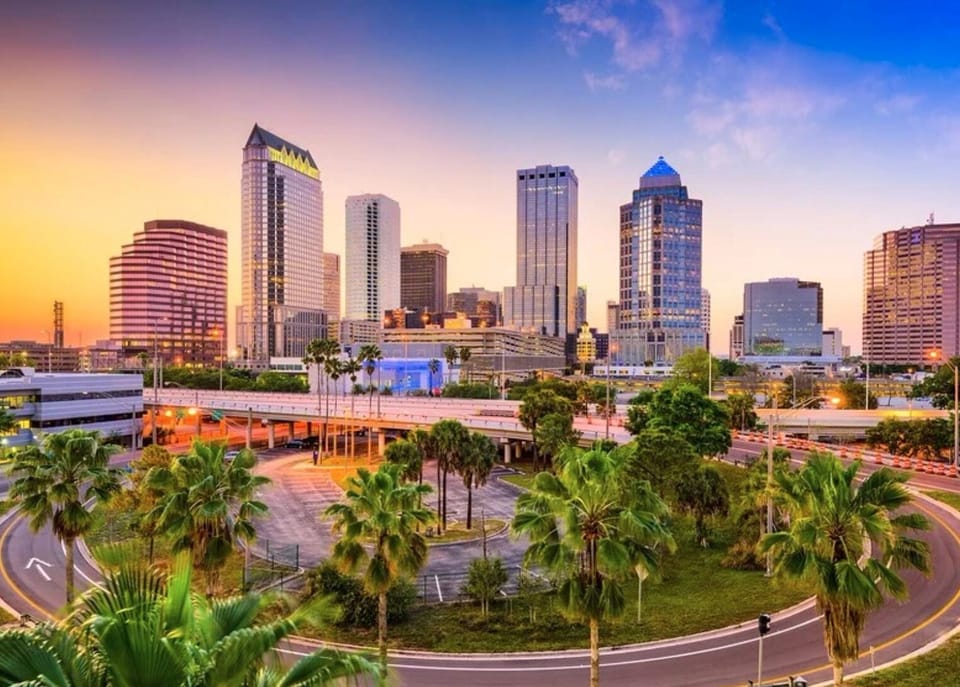 Downtown Tampa is just 2.5 miles away!