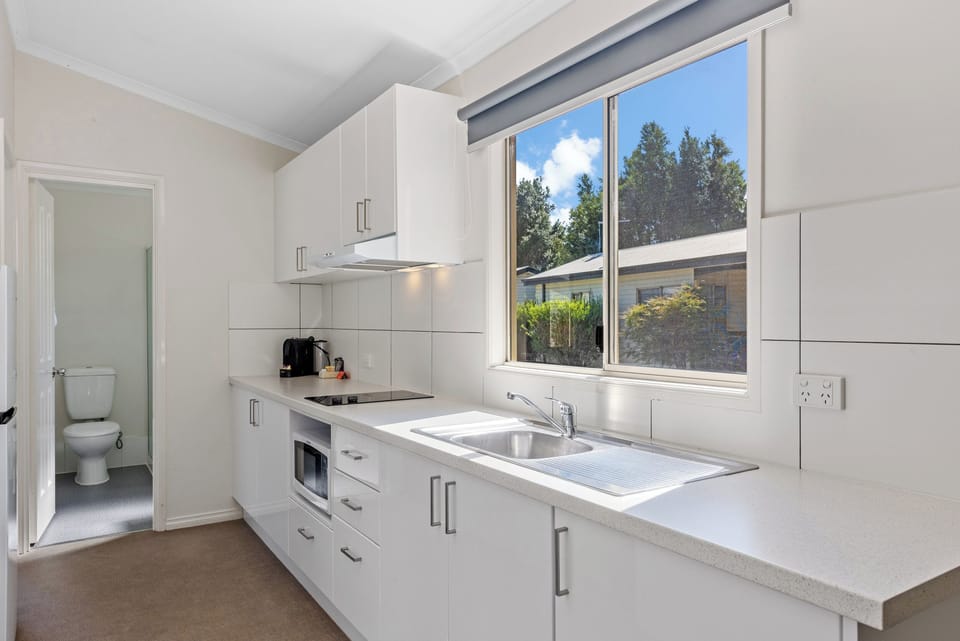 Superior 2 Bedroom Cabin | Private kitchen | Electric kettle