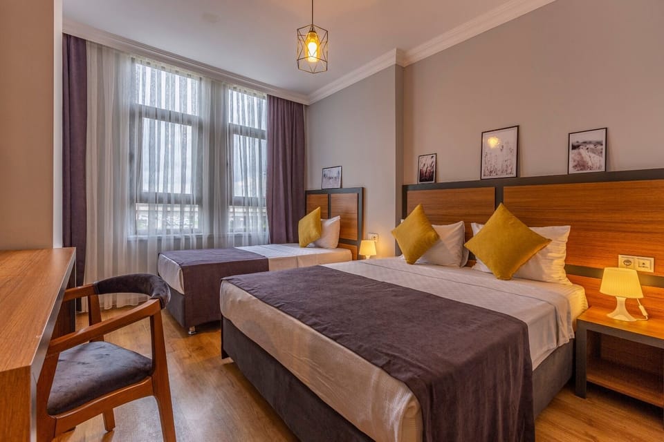 Premium bedding, minibar, in-room safe, desk
