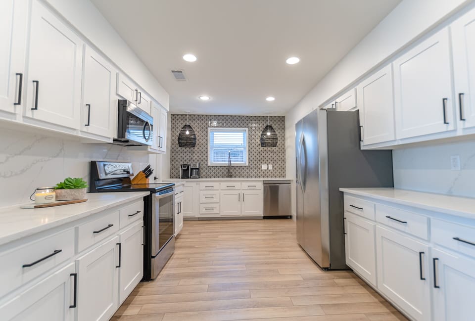 Kitchen - well stocked with everything you need.