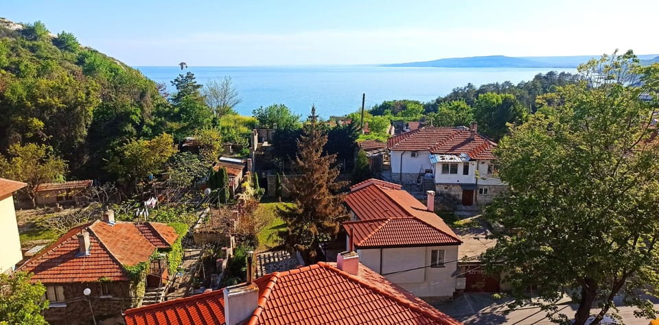 Sea views from all floors of the villa
